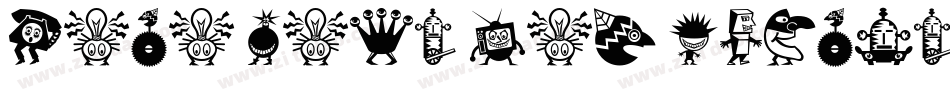Mini Pics Lil Events(1)字体转换
